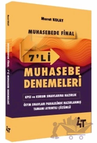 Muhasebede Final 7’li Muhasebe Denemeleri – Murat Kolay – 4T Yayınları kitap kapağı
