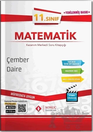 11. Sınıf Matematik Çember ve Daire Soru Bankası – Kolektif – Sonuç Yayınları kitap kapağı