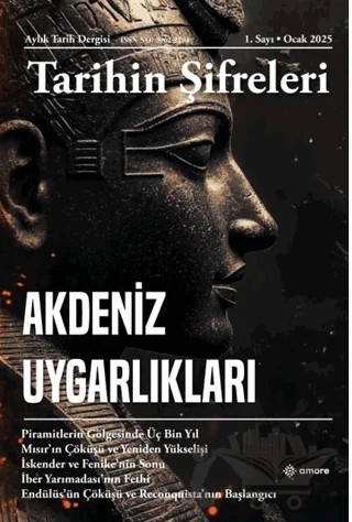 Tarihin Şifreleri 1. Sayı Ocak 2025 – Amore Yayınevi kitap kapağı
