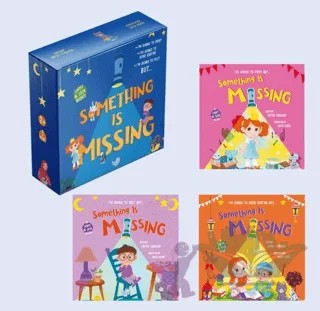 Something is Missing - İngilizce Bir Şey Eksik Seti (3 Fenerli Kitap) – Ceren Çukadar – Puset Kitap kitap kapağı