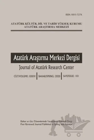 Atatürk Araştırma Merkezi Dergisi Sayı: 101 – Atatürk Araştırma Merkezi kitap kapağı
