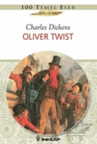 Oliver Twist – Charles Dickens – İnkılap Kitabevi kitap kapağı