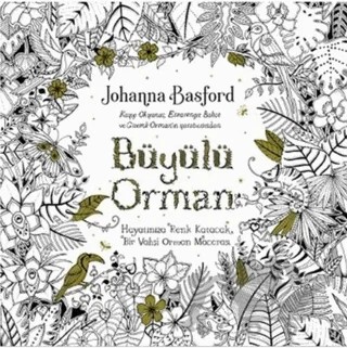 Büyülü Orman – Johanna Basford – Pegasus Yayınları kitap kapağı