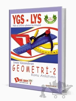 YGS-LYS Geometri - 2 Konu Anlatımlı – Kolektif – Dahi Adam Yayıncılık kitap kapağı