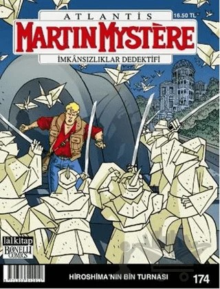 Martin Mystere sayı: 174 – Lal Kitap kitap kapağı