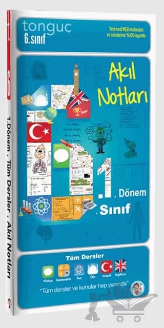 6.1 Akıl Notları Tüm Dersler – Kolektif – Tonguç Akademi kitap kapağı