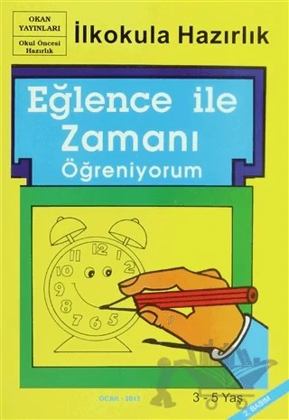 Eğlence ile Zamanı Öğreniyorum – Kolektif – Hatiboğlu Yayınları kitap kapağı