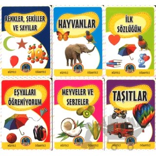 Meraklı Gözler 6 Kitap Set – Kolektif – Karatay Çocuk kitap kapağı