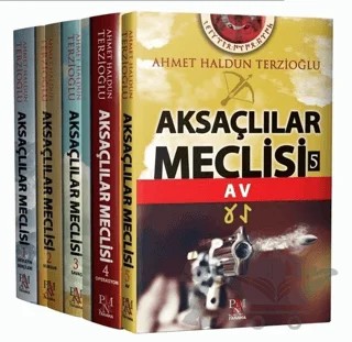 Aksaçlılar Meclisi Seti (5 Kitap Takım) – Ahmet Haldun Terzioğlu – Panama Yayıncılık kitap kapağı