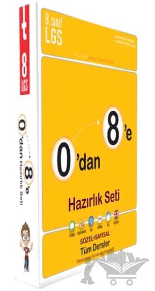 0'dan 8'e Hazırlık Seti – Kolektif – Tonguç Akademi kitap kapağı