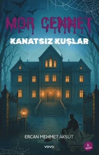 Mor Cennet Kanatsız Kuşlar – Ercan Mehmet Aksüt – Vova Yayınları kitap kapağı