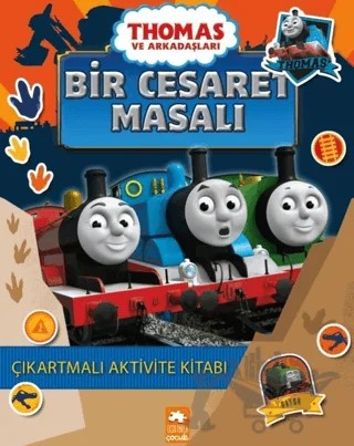 Thomas ve Arkadaşları - Bir Cesaret Masalı – Kolektif – Eksik Parça Yayınları kitap kapağı