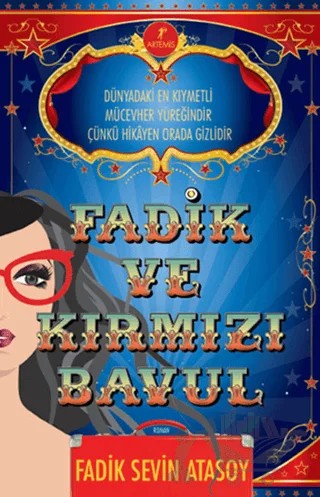 Fadik ve Kırmızı Bavul – Fadik Sevin Atasoy – Artemis Yayınları kitap kapağı