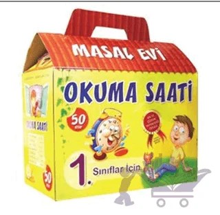 Okuma Saati 1. Sınıf (50 Kitap) – Kolektif – Damla Yayınevi kitap kapağı