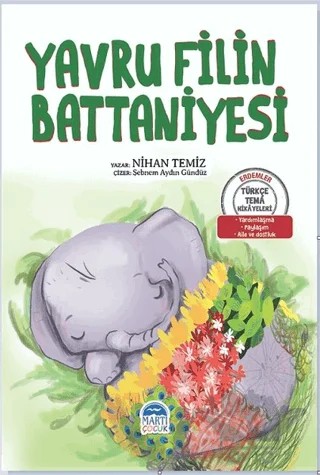 Yavru Filin Battaniyesi – Nihan Temiz – Martı Çocuk Yayınları kitap kapağı