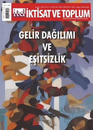İktisat ve Toplum Dergisi 160. Sayı Gelir Dağılımı ve Eşitsizlik – İktisat ve Toplum Dergisi kitap kapağı