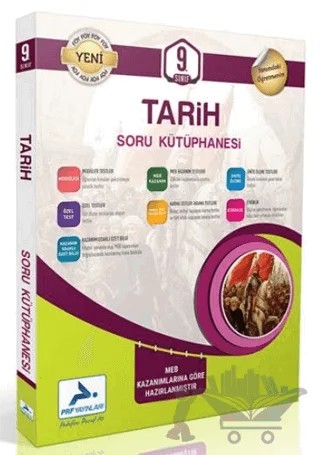 9. Sınıf Tarih Soru Kütüphanesi – Kolektif – Paraf Yayınları kitap kapağı