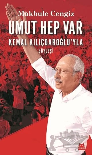 Umut Hep Var – Makbule Cengiz – Kırmızı Kedi Yayınevi kitap kapağı