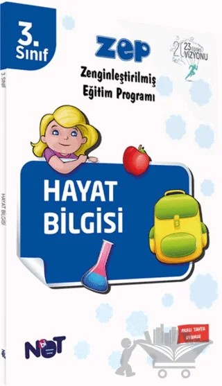 3. Sınıf ZEP Hayat Bilgisi – Kolektif – Bi Not Yayınları kitap kapağı