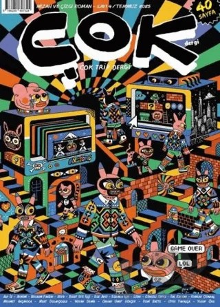 Çok Dergi Sayı 4 – Komikşeyler Yayıncılık kitap kapağı