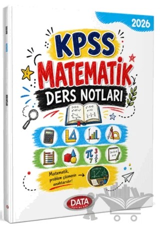 2026 KPSS Matematik Ders Notları – Kolektif – Data Yayınları kitap kapağı