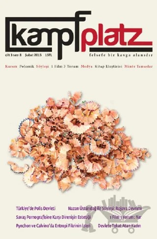 Kampfplatz Cilt: 3 Sayı: 8 - Şubat 2015 – Kolektif – Phoenix Yayınevi kitap kapağı