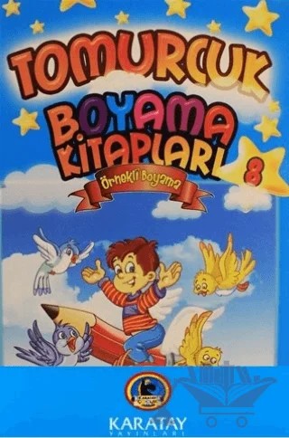Tomurcuk Boyama Kitapları - 8 – Kolektif – Karatay Çocuk kitap kapağı