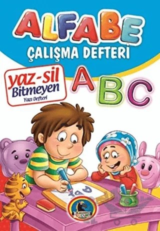 Alfabe Çalışma Defteri – Kolektif – Karatay Çocuk kitap kapağı