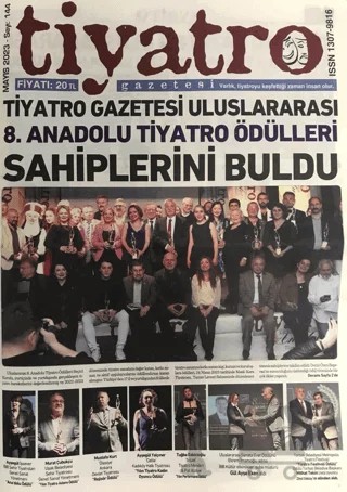 Tiyatro Gazetesi Sayı: 144 - Mayıs 2023 – Tiyatro Gazetesi kitap kapağı