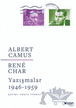 Yazışmalar 1946-1959 – Albert Camus, Rene Char – Can Yayınları kitap kapağı