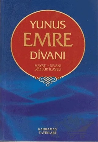 Yunus Emre Divanı – Mehmet Nuri Yardım – Kahraman Yayınları kitap kapağı
