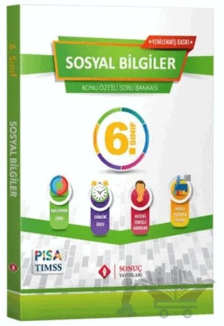 6. Sınıf Sosyal Bilgiler Konu Özetli Soru Bankası – Kolektif – Sonuç Yayınları kitap kapağı