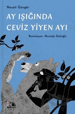 Ay Işığında Ceviz Yiyen Ayı – Necati Güngör – Nesin Yayınevi kitap kapağı