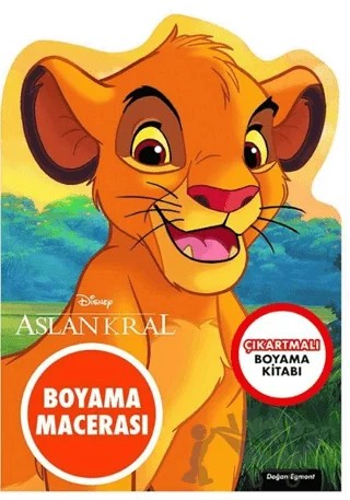 Disney Arslan Kral Özel Kesimli Boyama Macerası – Kolektif – Doğan Egmont Yayıncılık kitap kapağı