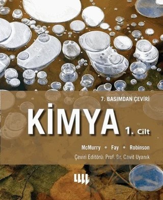Kimya 1. Cilt – Jill K. Robinson, John E. McMurry, Robert C. Fay – Literatür Yayıncılık kitap kapağı