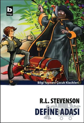 Define Adası – Robert Louıs Stevenson – Bilgi Yayınevi kitap kapağı