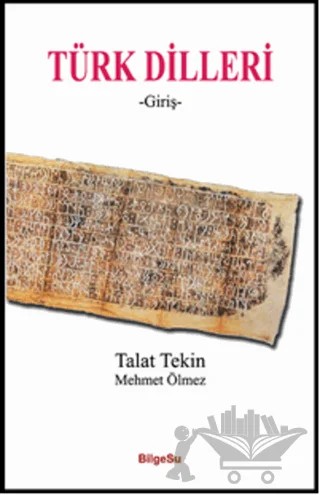 Türk Dilleri Giriş – Talat Tekin – BilgeSu Yayıncılık kitap kapağı