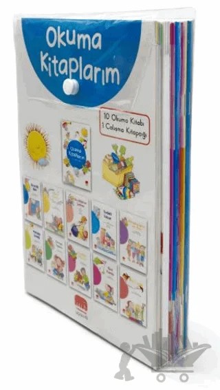 Okuma Kitaplarım (10 Okuma + 1 Çalışma Kitapçığı) – Pilar Ramos – Uçan Fil Yayınları kitap kapağı