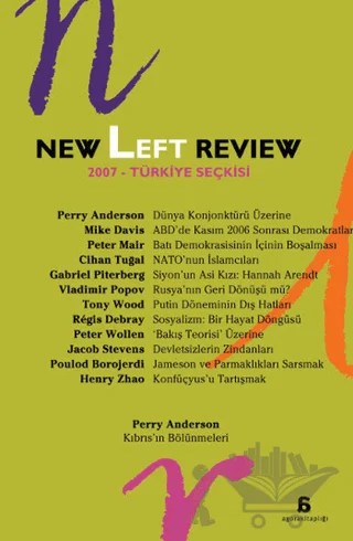 New Left Review 2007 Türkiye Seçkisi – Kolektif – Agora Kitaplığı kitap kapağı