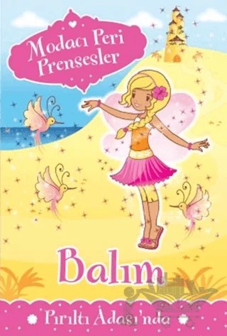 Modacı Peri Prensesler - Balım Pırıltı Adası'nda – Poppy Collins – Doğan Egmont Yayıncılık kitap kapağı