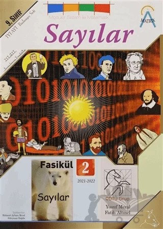 9. Sınıf Modüler Sistem İle Matematik TYT-AYT Başlangıç Fasikül 2 Sayılar – Fatih Altınel, Yusuf Meral – YDY Yayınları kitap kapağı