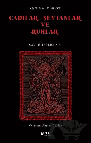 Cadılar, Şeytanlar ve Ruhlar – Reginald Scot – Gece Kitaplığı kitap kapağı