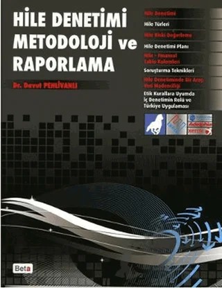 Hile Denetimi Metodoloji ve Raporlama – Davut Pehlivanlı – Beta Yayınevi kitap kapağı
