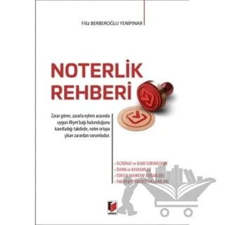 Noterlik Rehberi – Filiz Berberoğlu Yenipınar – Adalet Yayınevi kitap kapağı