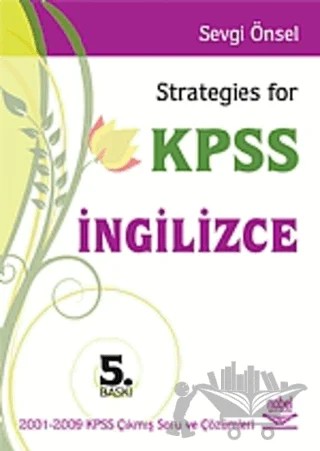 Strategies For KPSS İngilizce – Sevgi Önsel – Nobel Akademik Yayıncılık kitap kapağı