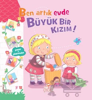 Ben Artık Evde Büyük Bir Kızım – Emilie Beaumont – Nesil Çocuk Yayınları kitap kapağı