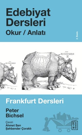 Edebiyat Dersleri – Peter Bichsel – Ketebe Yayınları kitap kapağı