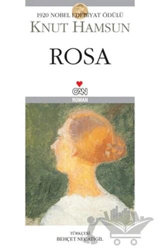 Rosa – Knut Hamsun – Can Yayınları kitap kapağı
