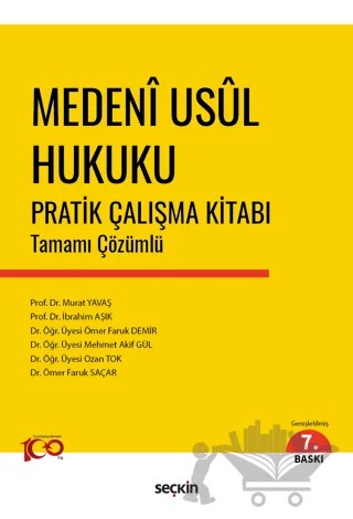 Medeni Usul Hukuku Pratik Çalışma Kitabı – Kolektif – Seçkin Yayıncılık kitap kapağı