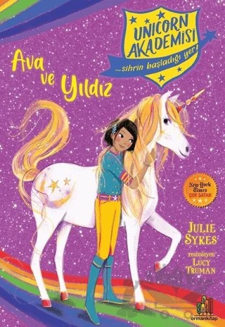 Ava ve Yıldız - Unicorn Akademisi – Julie Sykes – Orman Kitap kitap kapağı